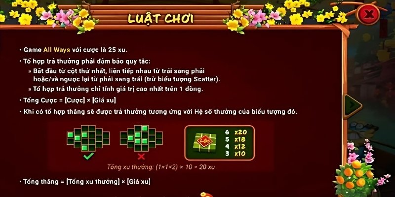 Luật chơi ở slots game cần quan tâm nhất