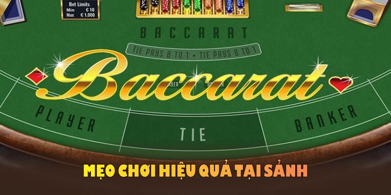 Mẹo chơi hiệu quả tại sảnh Baccarat Yo88 dành cho người mới